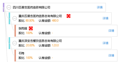 四川匹爱吉医药连锁_【信用信息_诉讼信息_财务信息_注册信息_电话地址_招聘信息】查询-天眼查